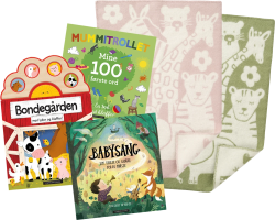 Babyteppe fra Klippan Yllefabrik