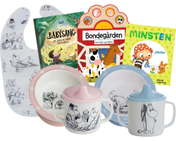 Mummi servisesett og smekke